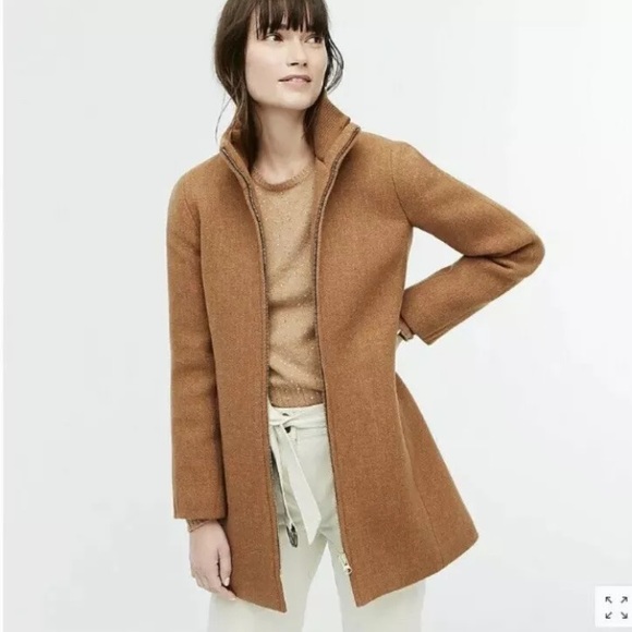 J. Crew Jackets & Blazers - NWT J. Crew Italian stadium cloth wool coat 2P